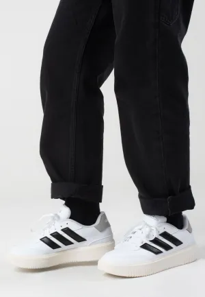 Adidas - Courtblock Bold Ftwwht/Cblack/Gretwo - Girl Shoes