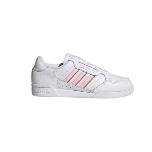 adidas Women's Continental 80 Stripes Sneakers, Cloud White/Clear Pink/Hazy Rose