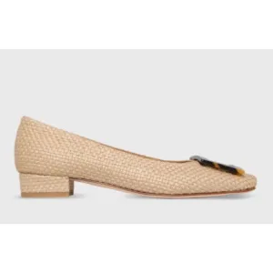 Ann Mashburn Basketweave Buckle Shoe