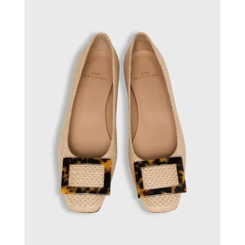 Ann Mashburn Basketweave Buckle Shoe