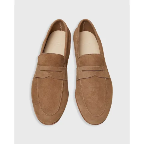 Ann Mashburn Suede Summer Penny Loafer