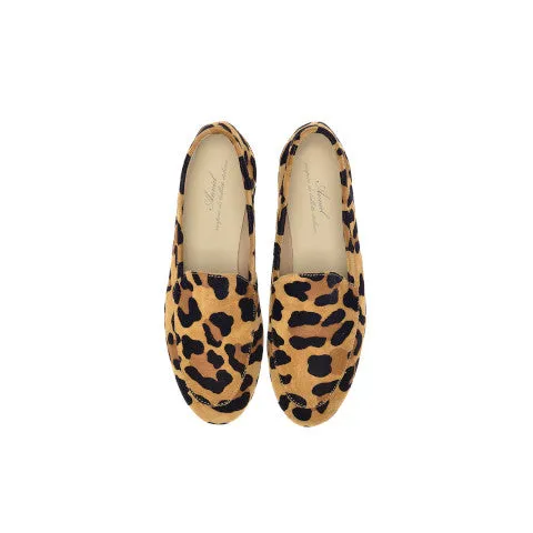 Anniel Suede Loafer in Leopard