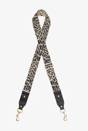 Antler Bag Strap Cheetah Gold & Black