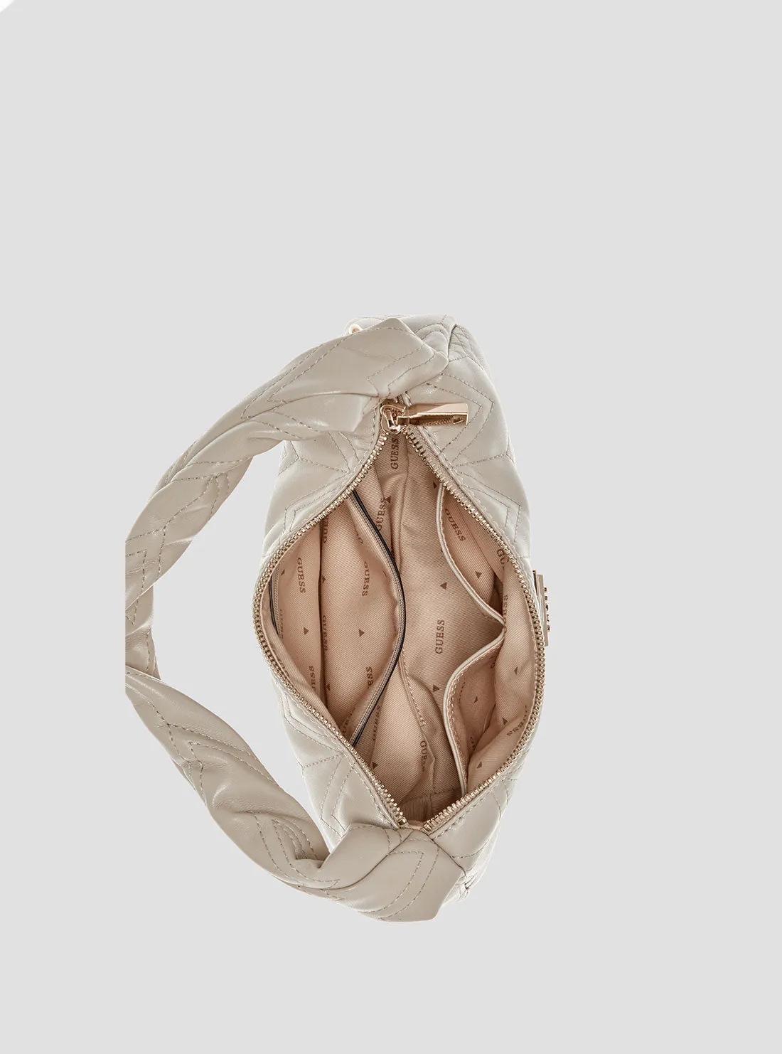 Beige Eda Shoulder Bag Guess