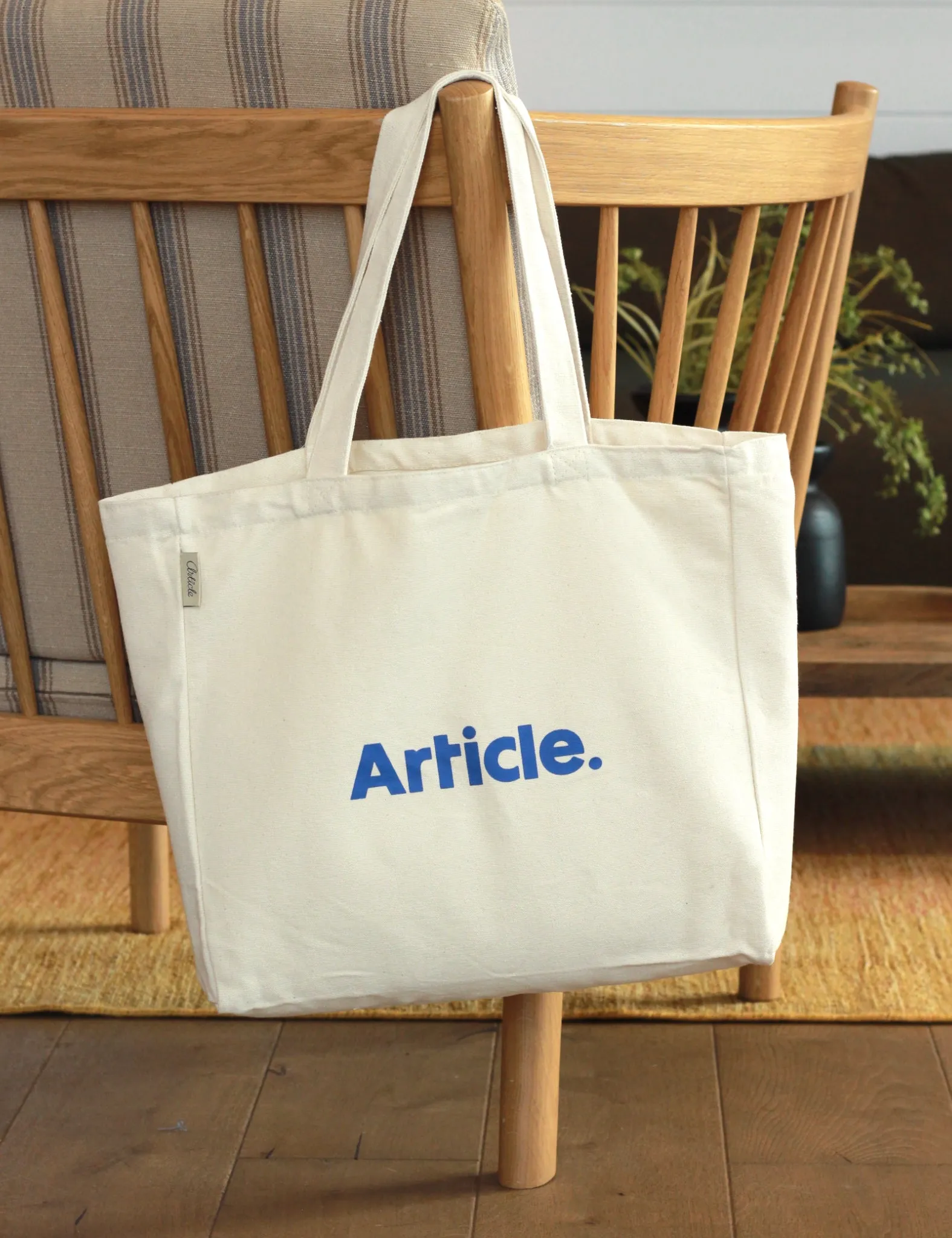 Bestseller Article Organic Heavy Canvas Tote Bag - Ecru  Limited Release!