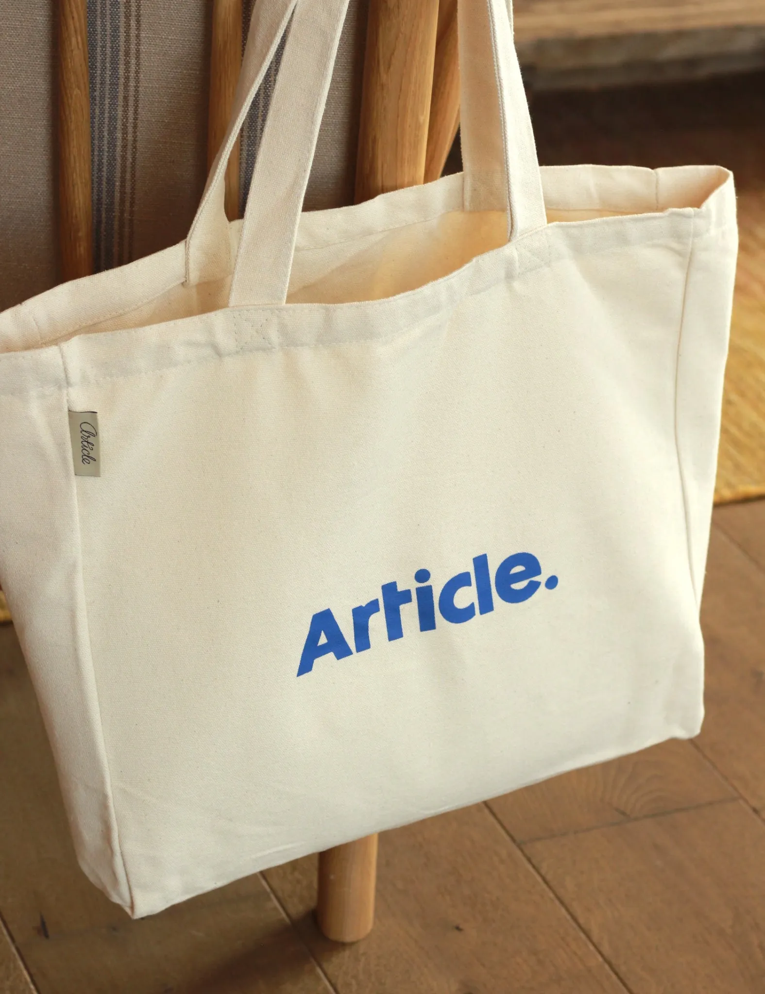 Bestseller Article Organic Heavy Canvas Tote Bag - Ecru  Limited Release!
