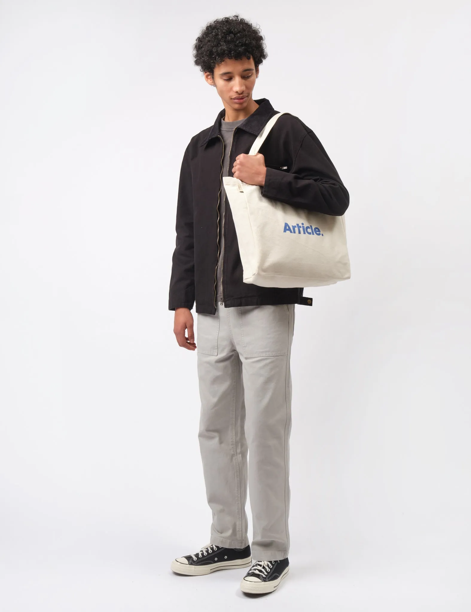 Bestseller Article Organic Heavy Canvas Tote Bag - Ecru  Limited Release!