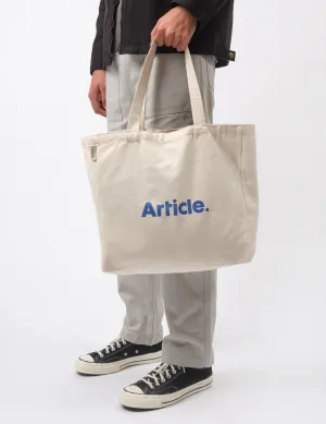Bestseller Article Organic Heavy Canvas Tote Bag - Ecru  Limited Release!
