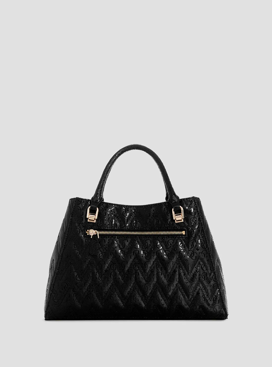 Black Adelard Satchel Bag Guess
