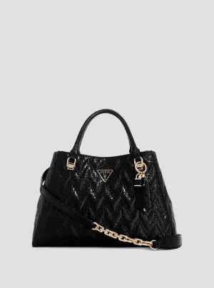 Black Adelard Satchel Bag Guess