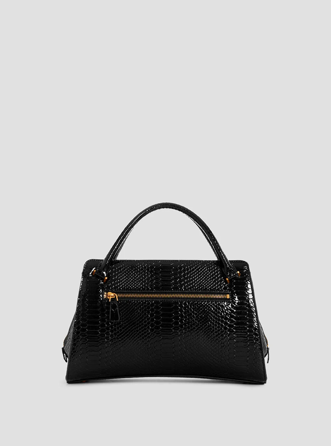 Black Annita Girlfriend Satchel Bag Guess