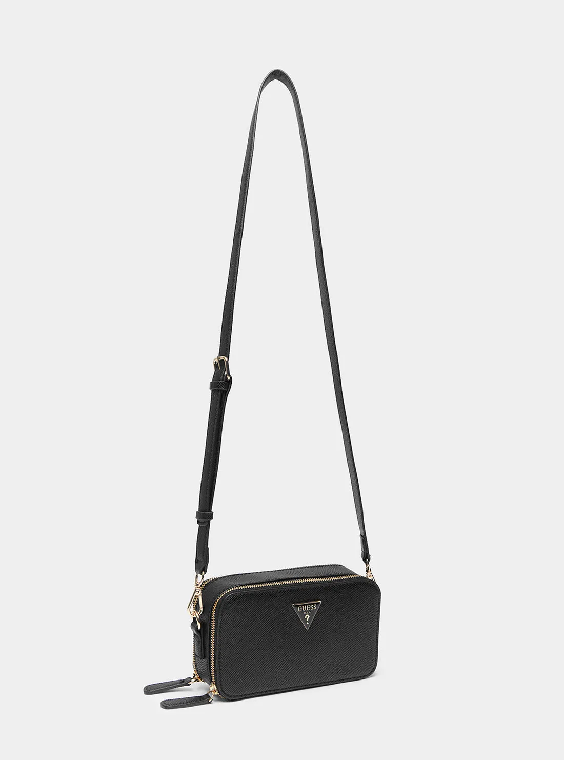 Black Breana Crossbody Bag Guess