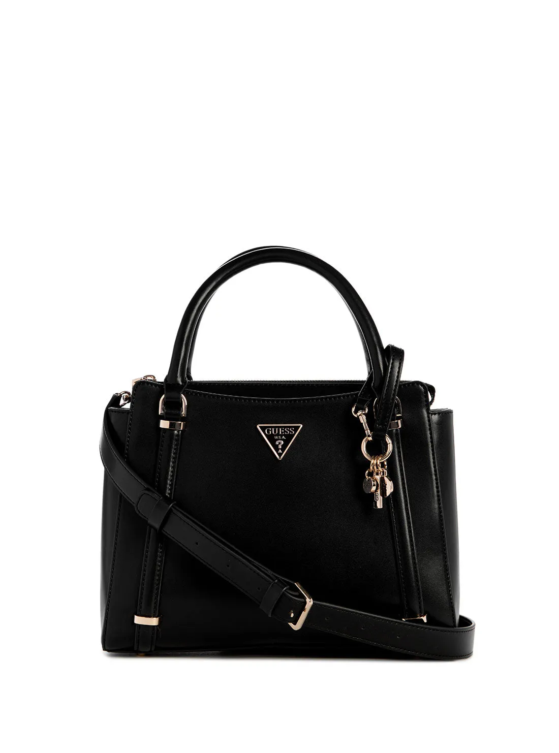 Black Daryna Satchel Bag Guess