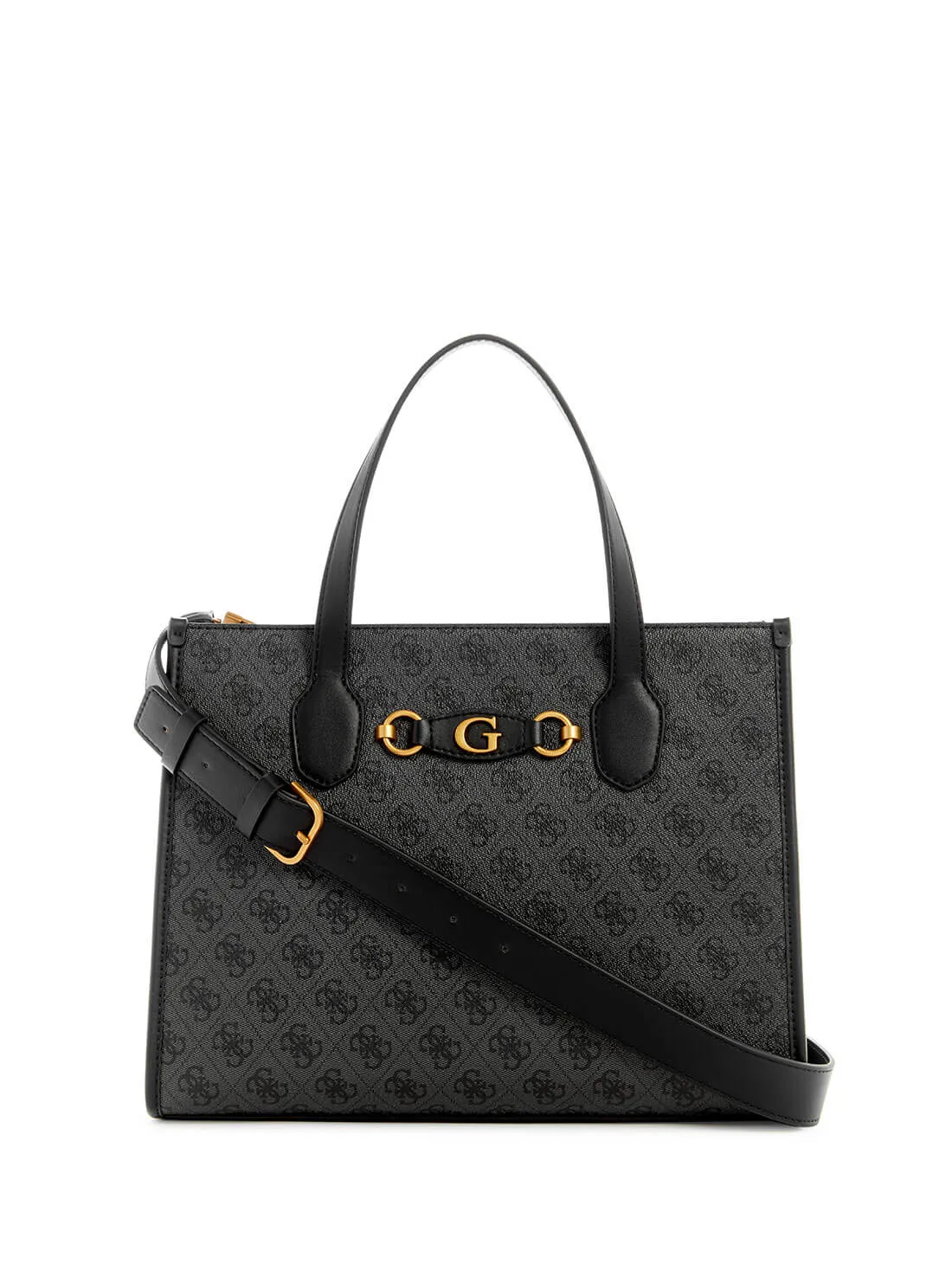 Black Izzy Dual Tote Bag Guess