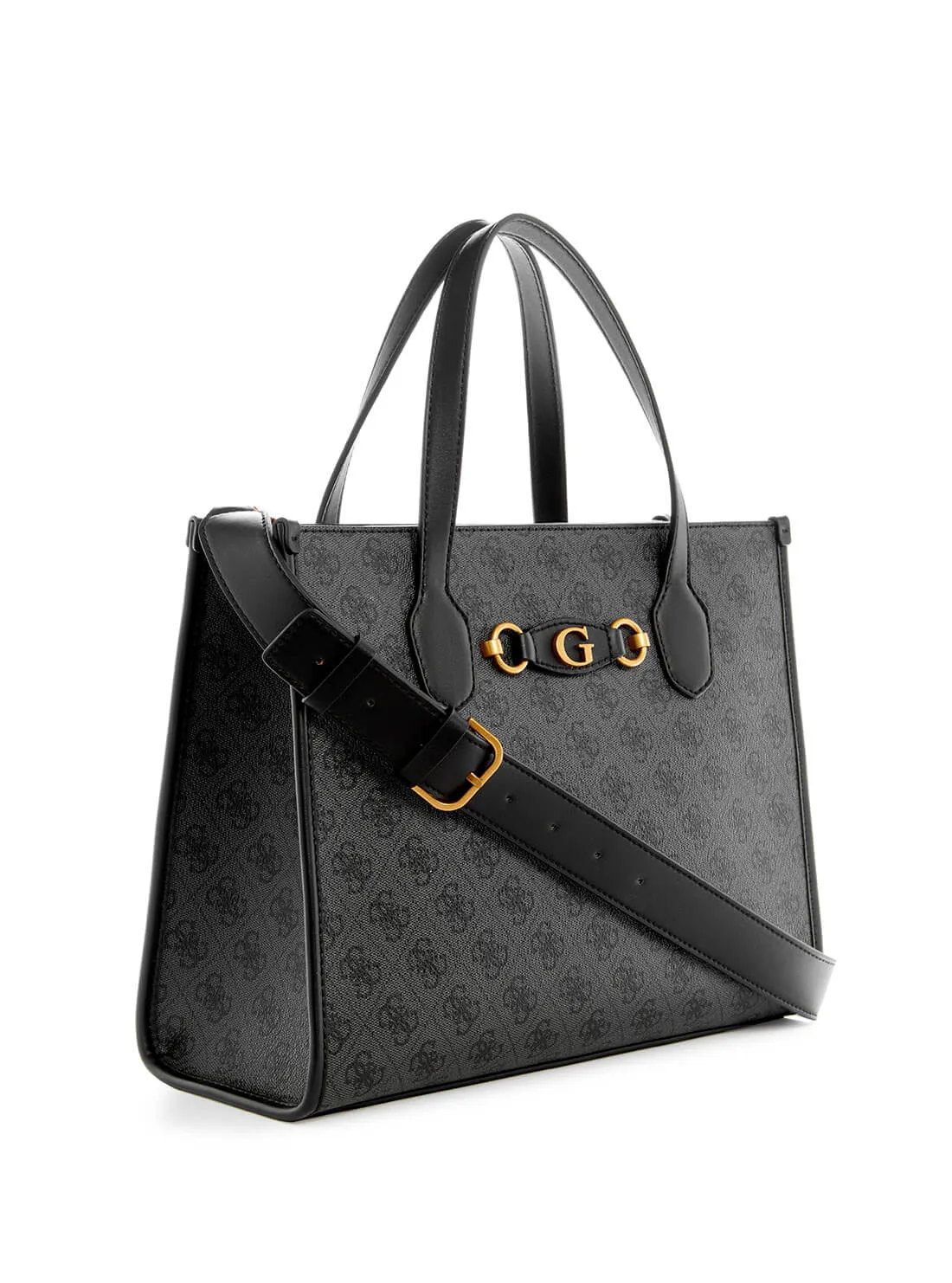 Black Izzy Dual Tote Bag Guess