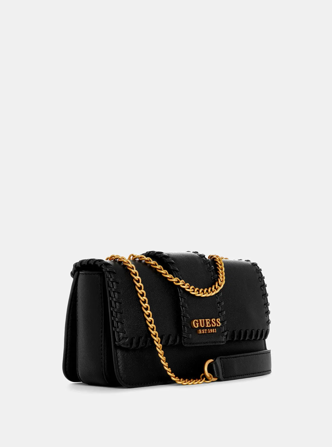 Black Libera Crossbody Bag Guess