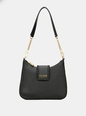 Black Libera Hobo Bag Guess