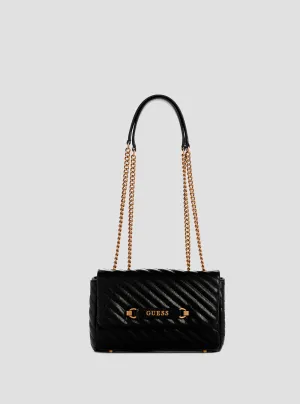 Black Sela Crossbody Bag Guess