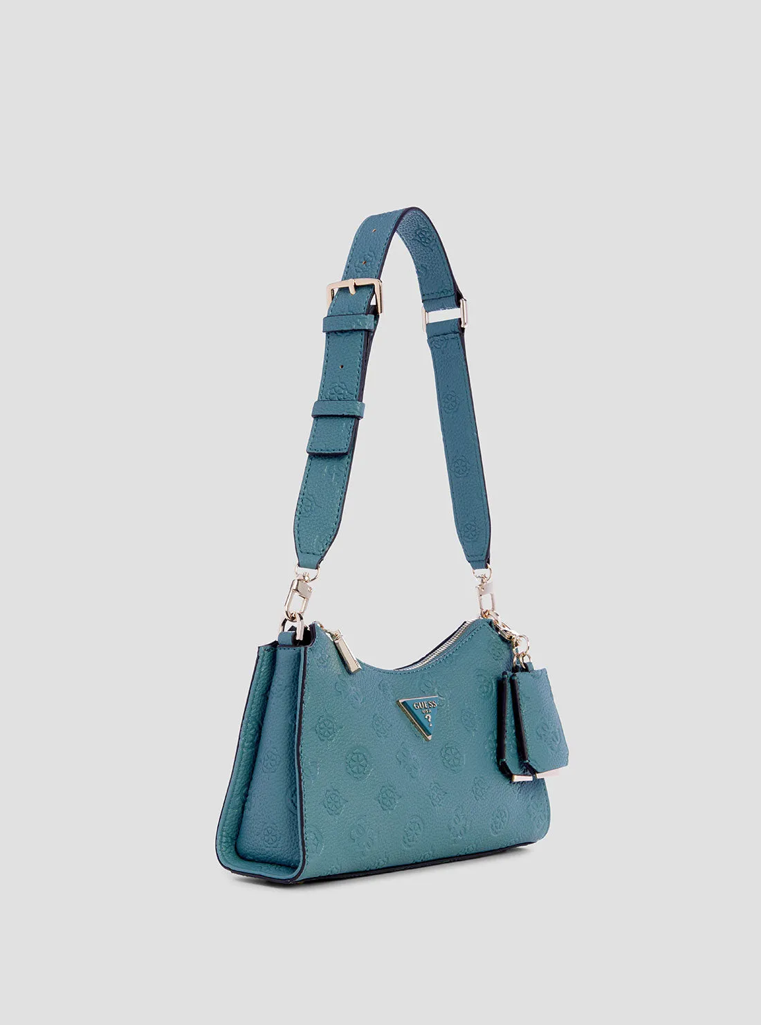 Blue Cresidia Shoulder Bag Guess
