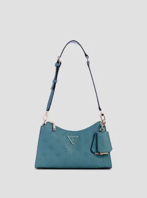 Blue Cresidia Shoulder Bag Guess