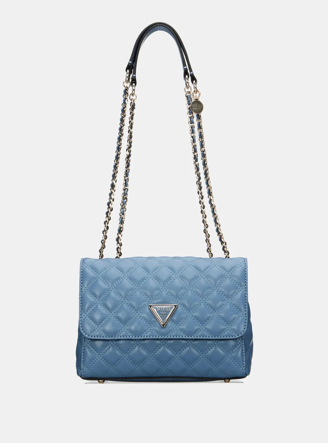 Blue Giully Convertible Crossbody Bag Guess
