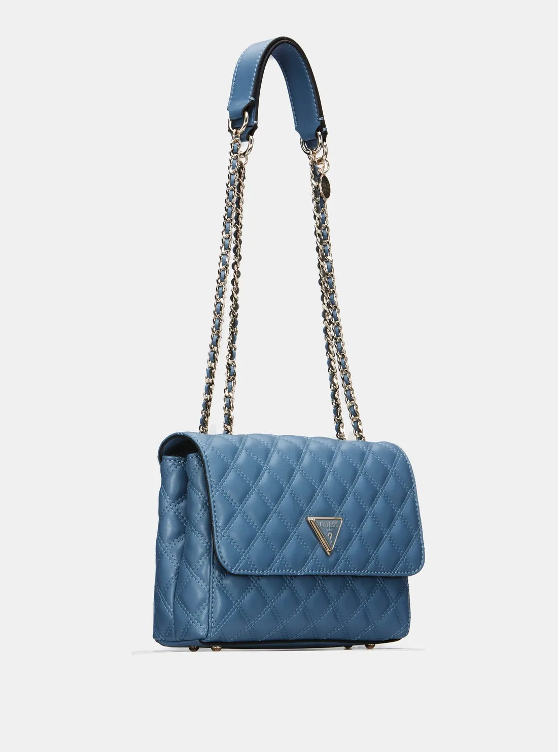 Blue Giully Convertible Crossbody Bag Guess