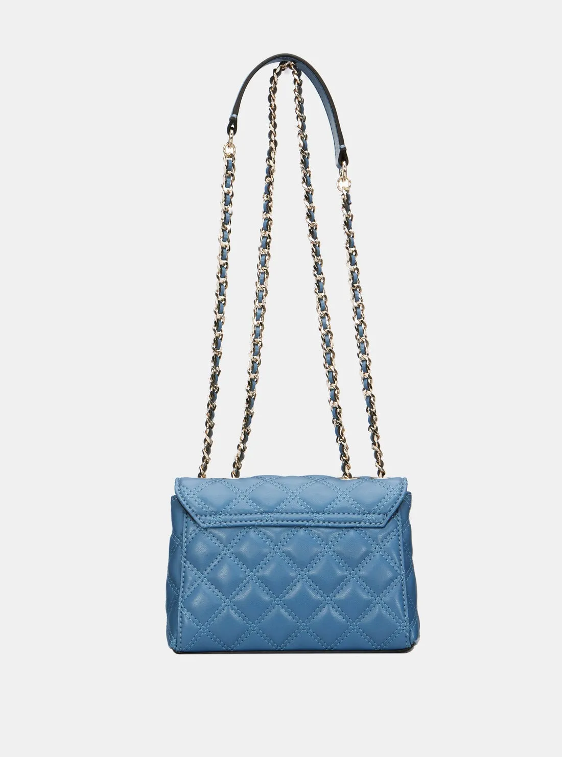 Blue Giully Mini Convertible Bag Guess
