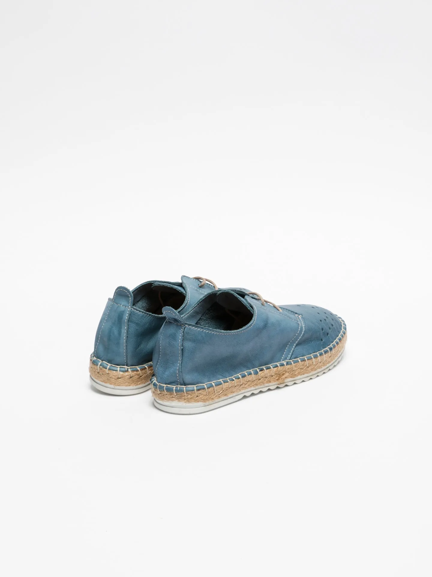 Blue Lace-up Shoes