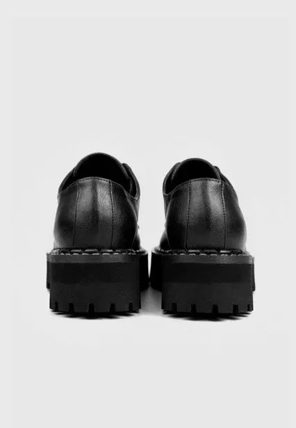 Bohema - Chunky Derbs Girl Black - Girl Shoes