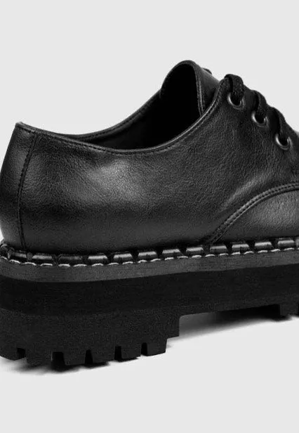 Bohema - Chunky Derbs Girl Black - Girl Shoes