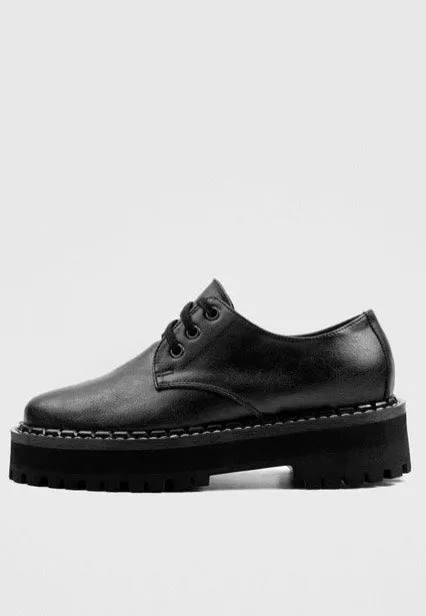 Bohema - Chunky Derbs Girl Black - Girl Shoes