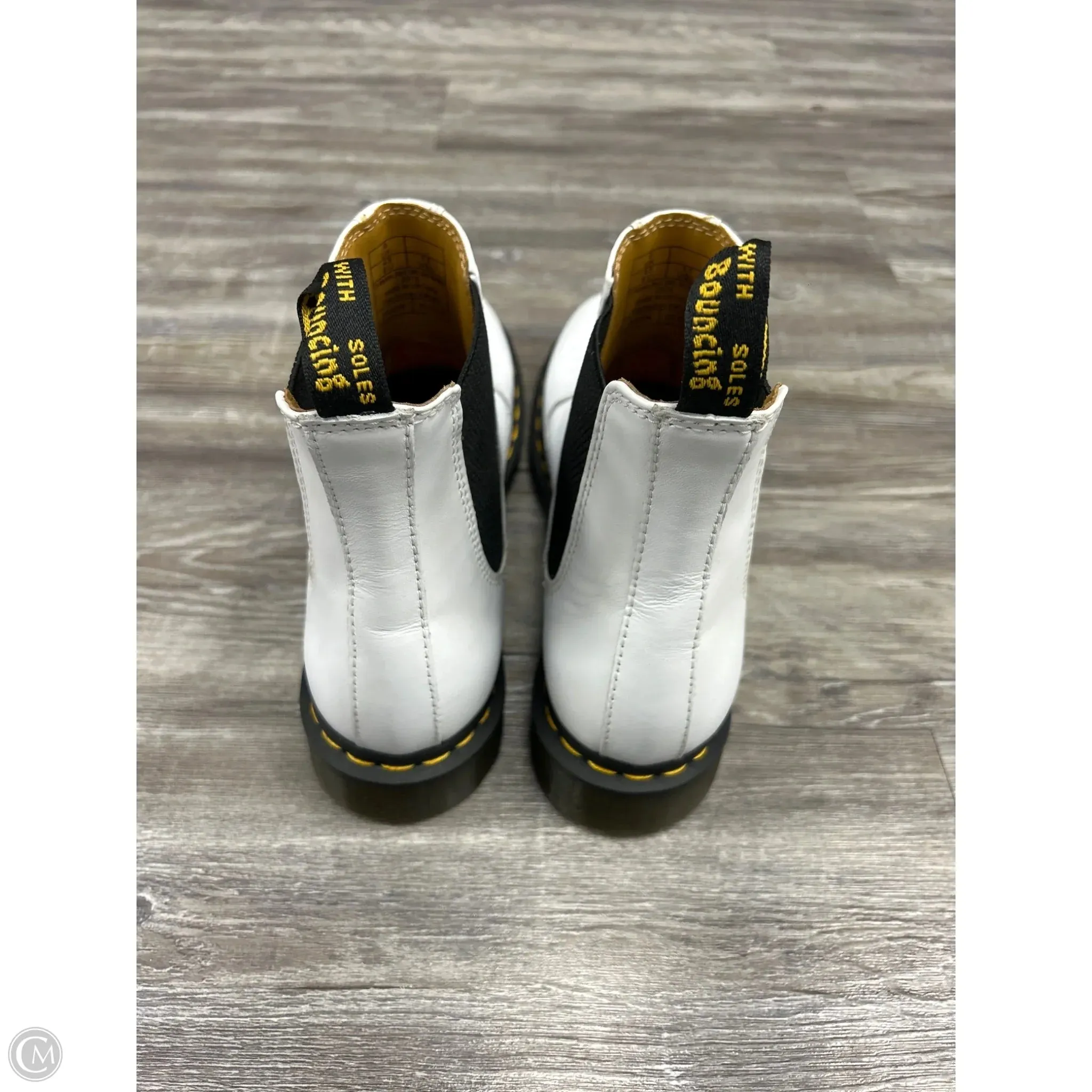 Boots Ankle Flats By Dr Martens In White, Size: 11