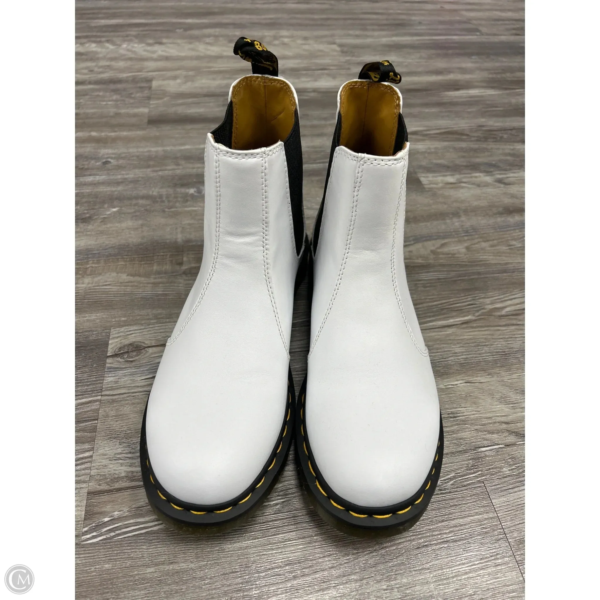 Boots Ankle Flats By Dr Martens In White, Size: 11