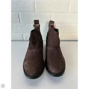 Boots Ankle Flats By Eileen Fisher In Brown, Size: 8