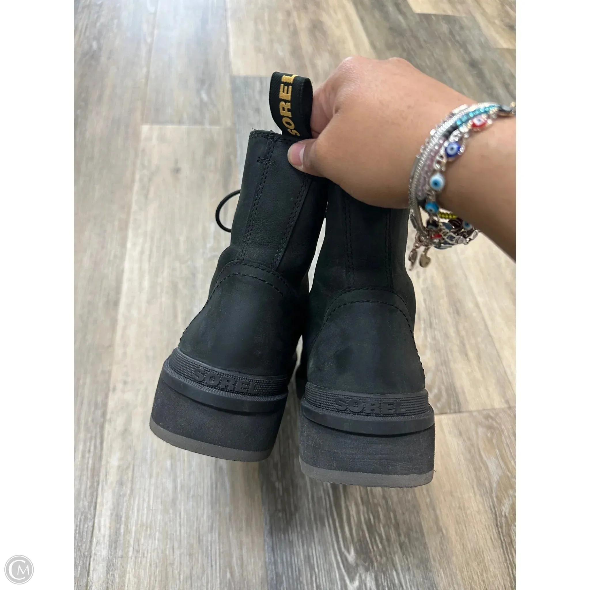 Boots Ankle Flats By Sorel In Black, Size: 8.5