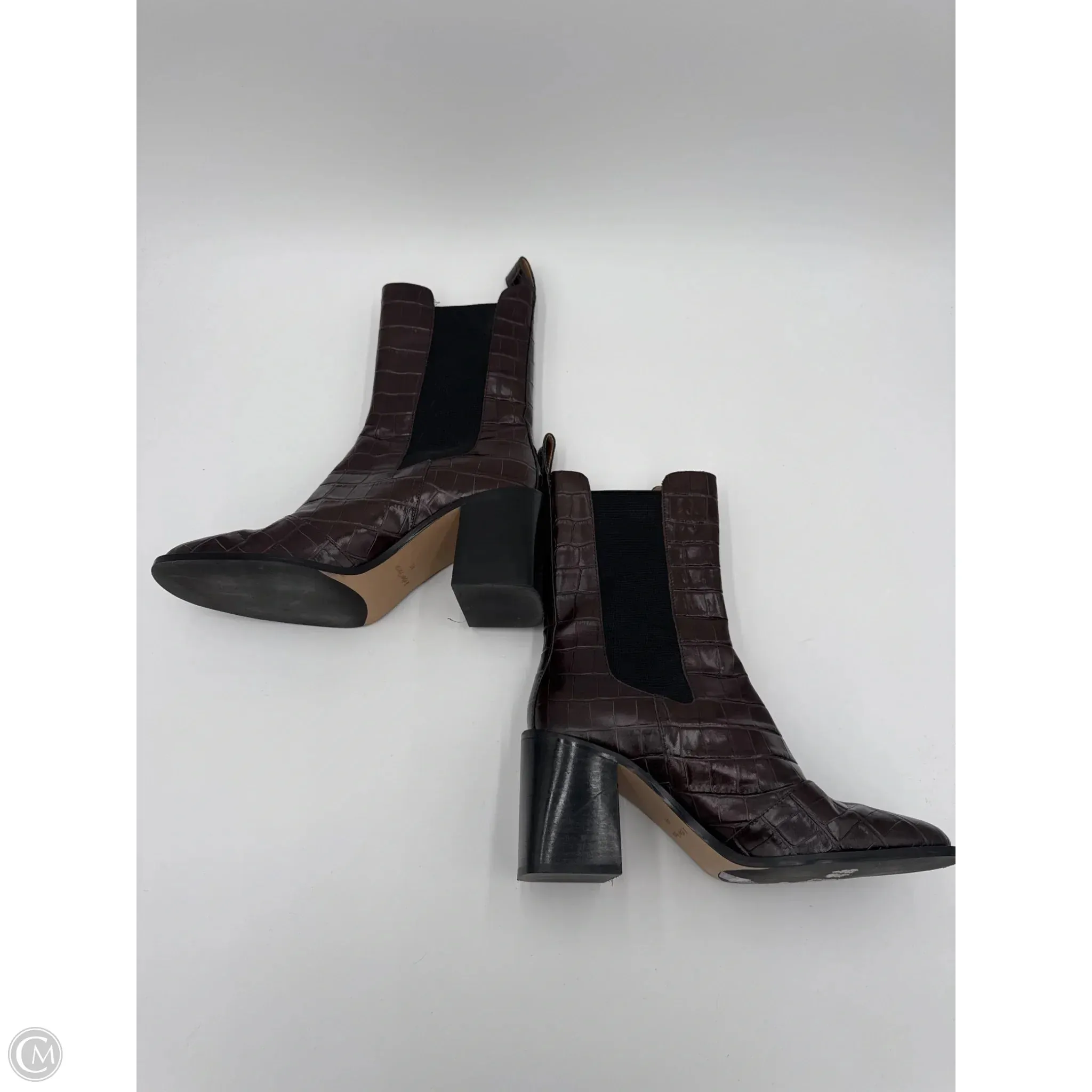 Boots Ankle Heels By & Other Stories In Brown, Size: 9