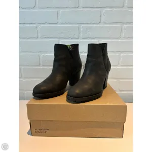 Boots Ankle Heels By Clarks In Black, Size: 6