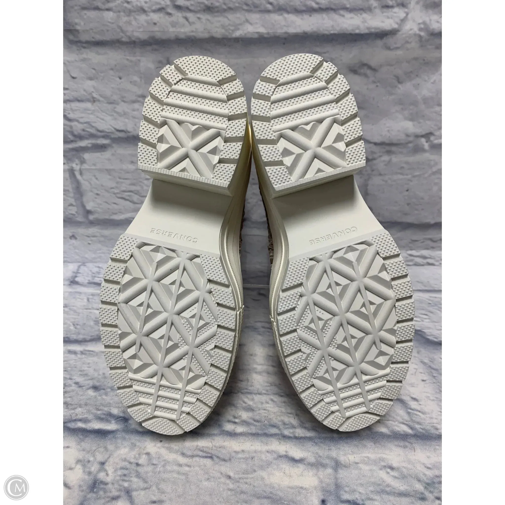 Boots Ankle Heels By Converse In Pink & White, Size: 7