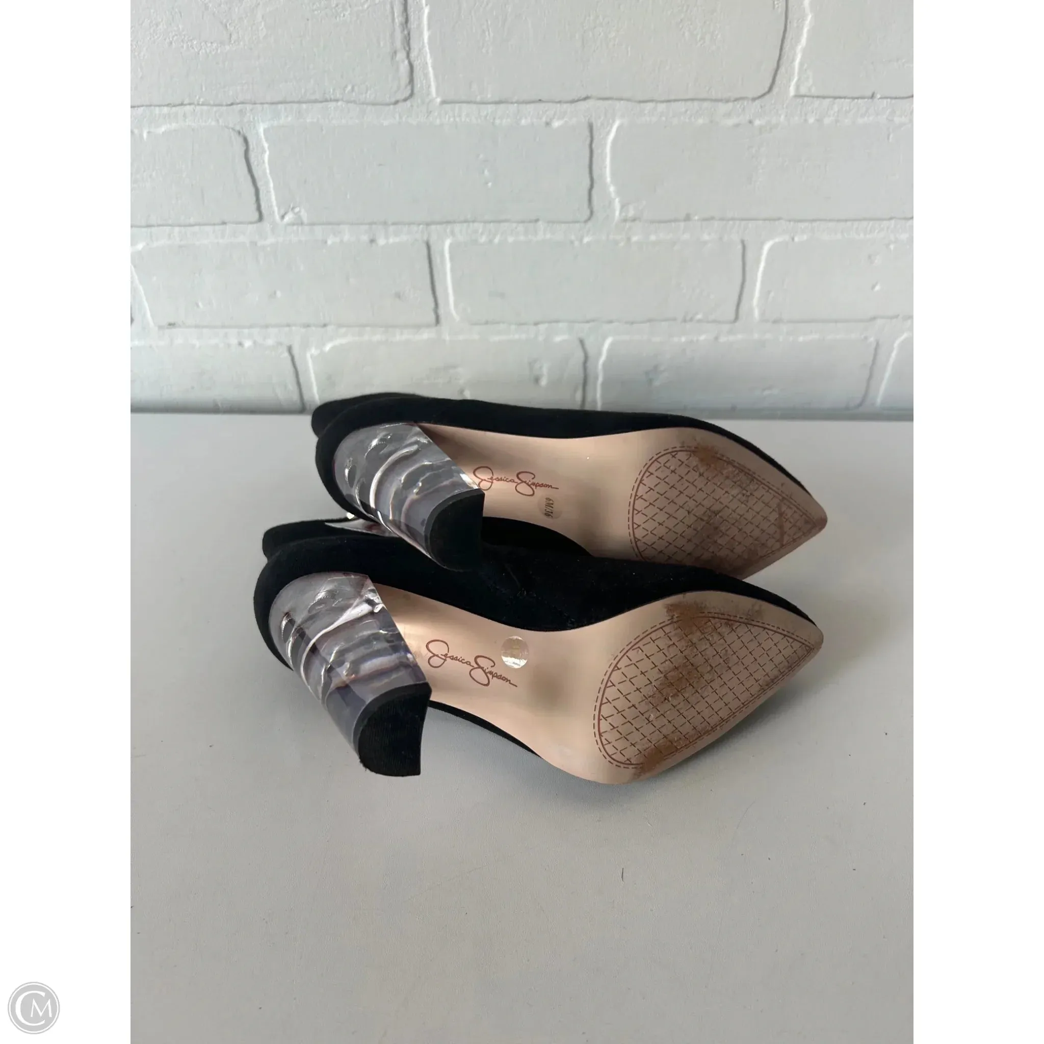 Boots Ankle Heels By Jessica Simpson In Black, Size: 6