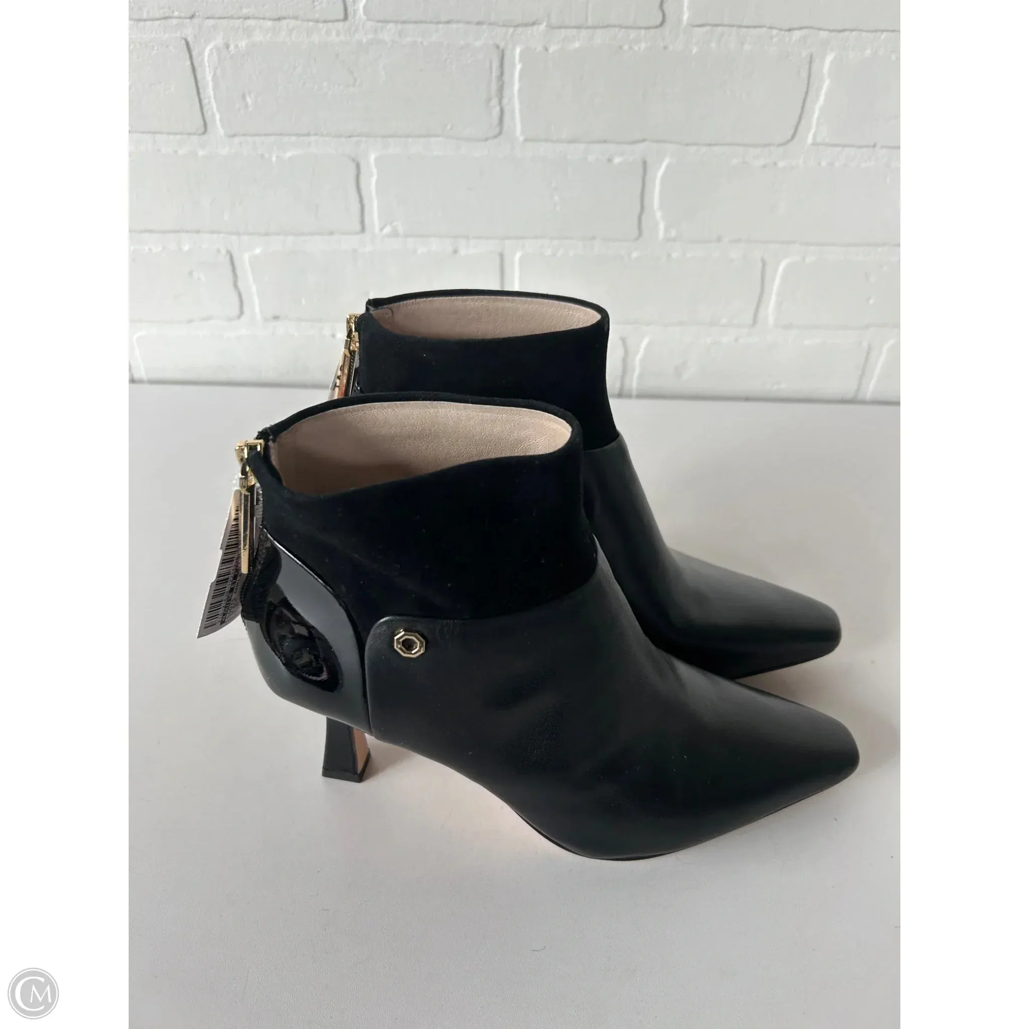 Boots Ankle Heels By Louise Et Cie In Black, Size: 8.5
