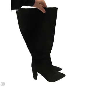 Boots Ankle Heels By Nine West In Black, Size: 8