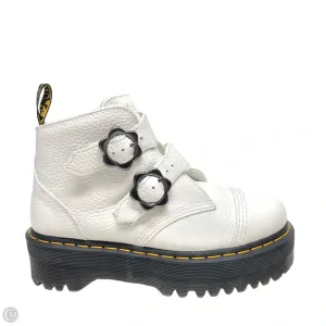 Boots Combat By Dr Martens In White, Size: 8