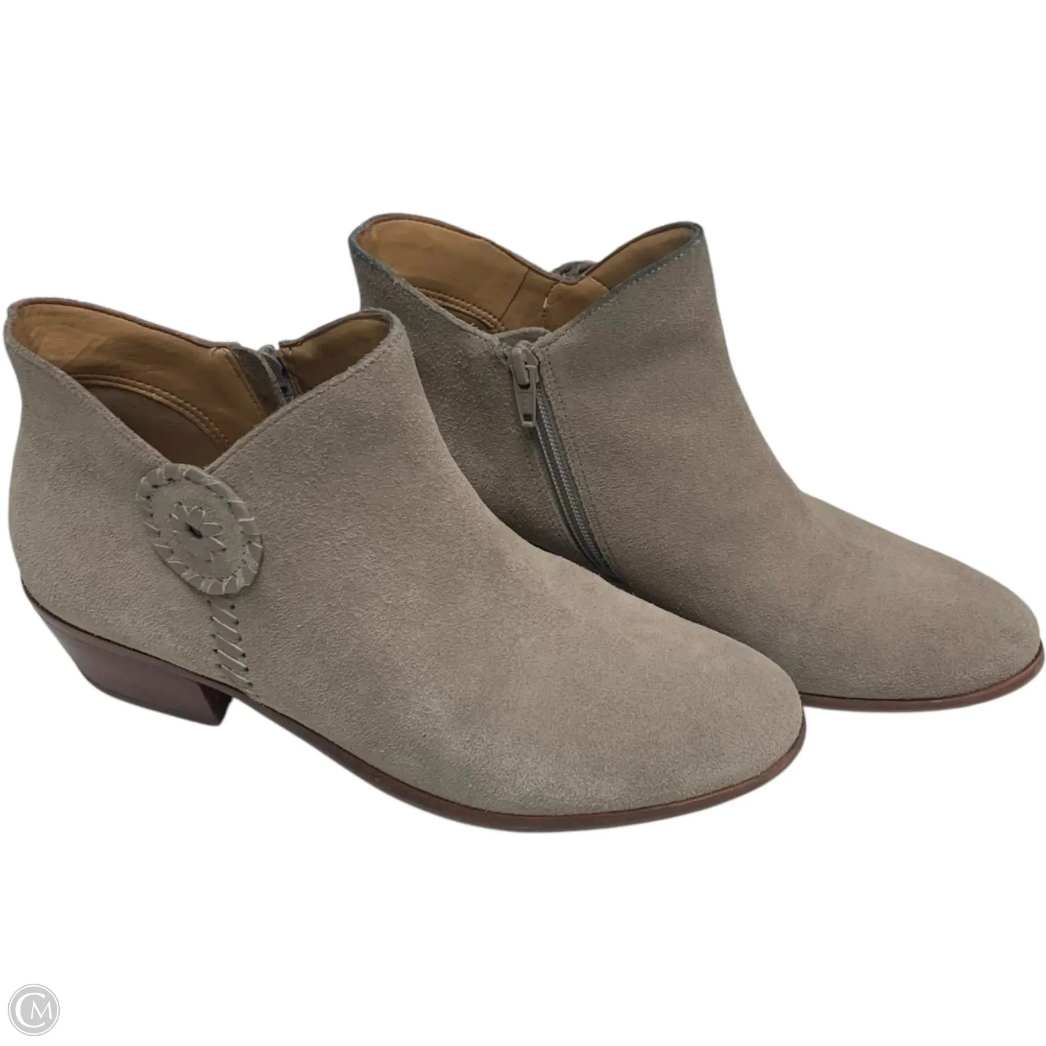 Boots Designer By Jack Rogers In Brown, Size: 9.5