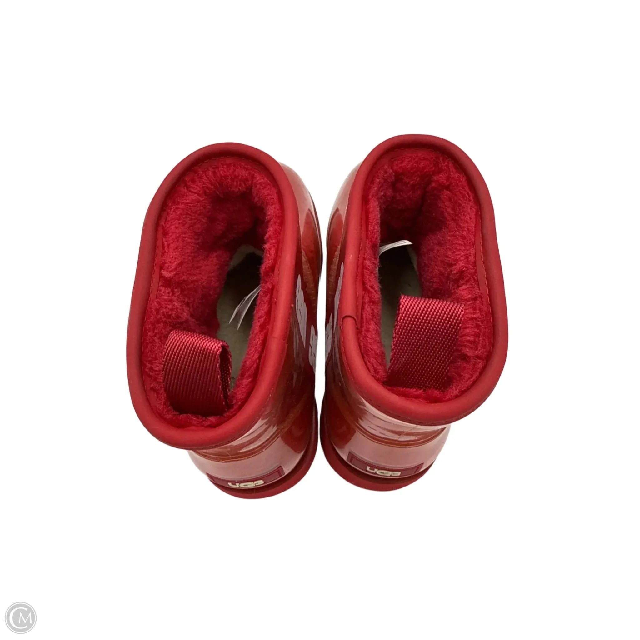 Boots Designer By Ugg In Red, Size: 7