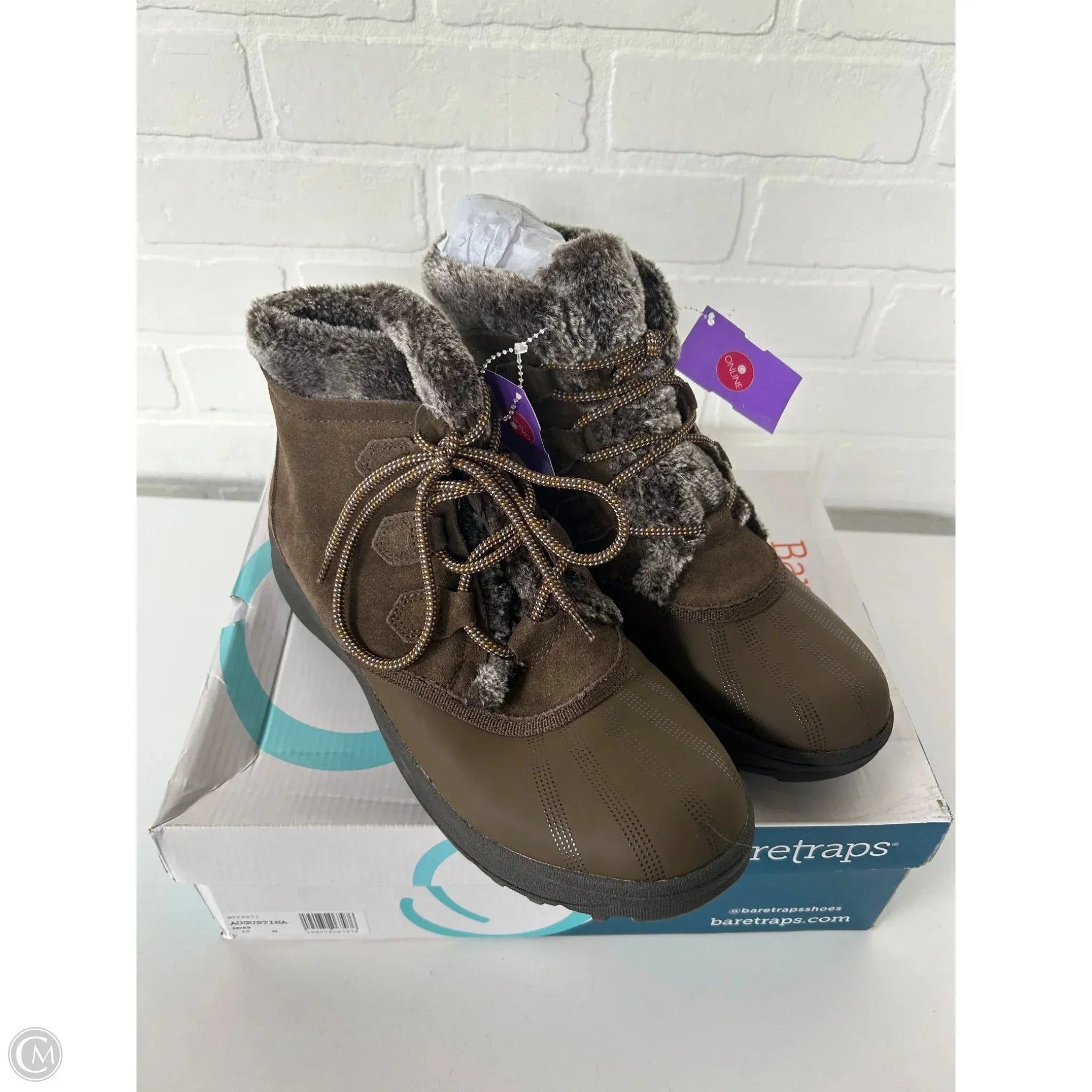 Boots Snow By Bare Traps In Brown, Size: 10