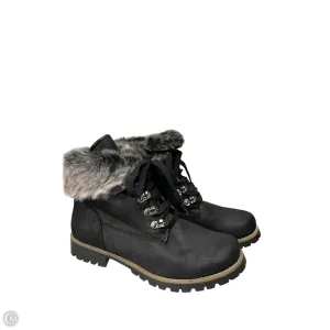 Boots Snow By White Mountain In Black & Grey, Size: 9.5