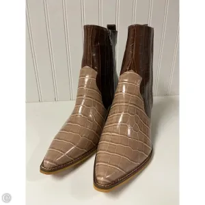 Boots Western By Cmc In Brown & Tan, Size: 10