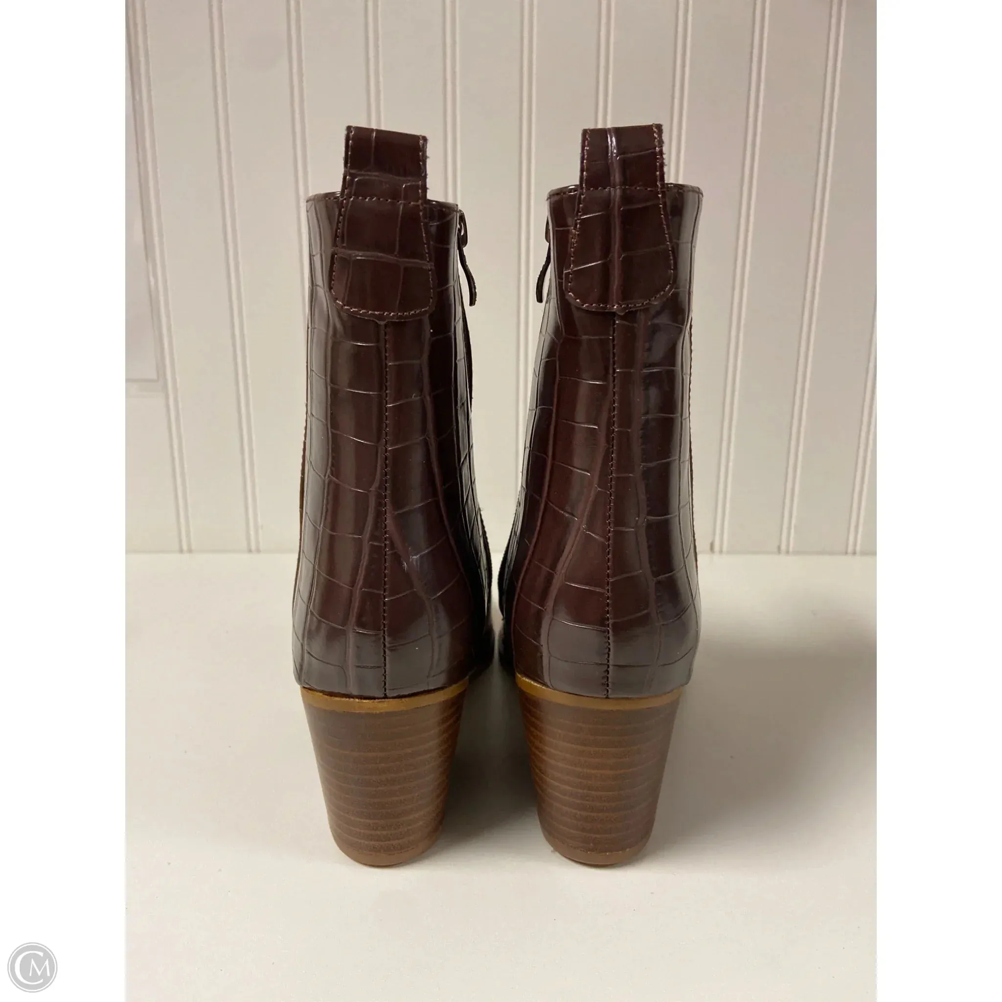 Boots Western By Cmc In Brown & Tan, Size: 10