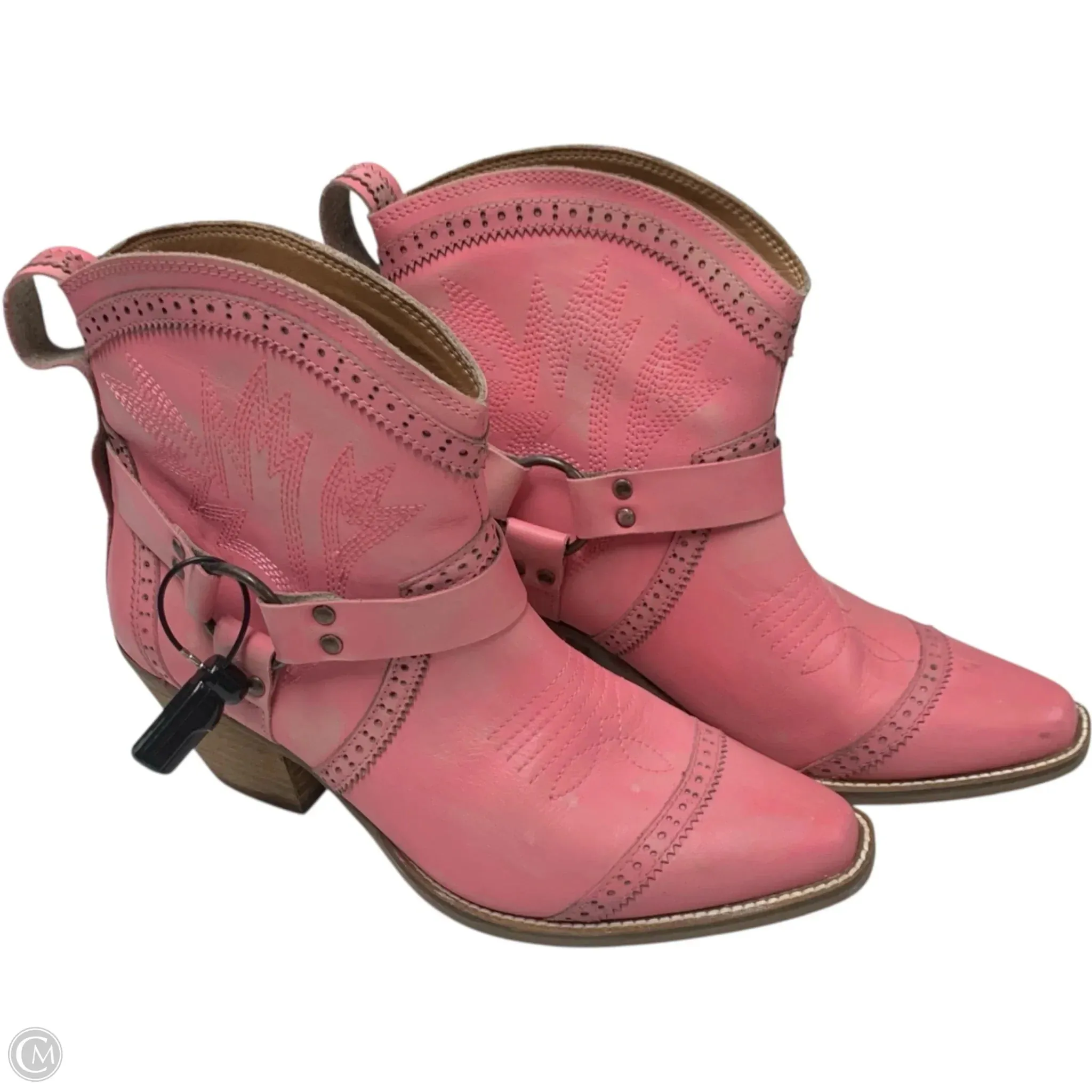 Boots Western By Dingo In Pink, Size: 9