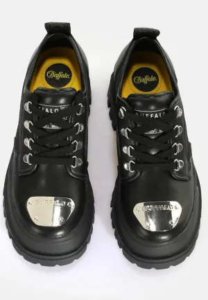 Buffalo - Aspha CLS Steel Laceup Black - Girl Shoes